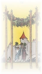 Four of wands